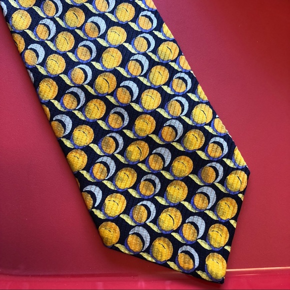 Stefano Conti 100% silk tie - Picture 2 of 4